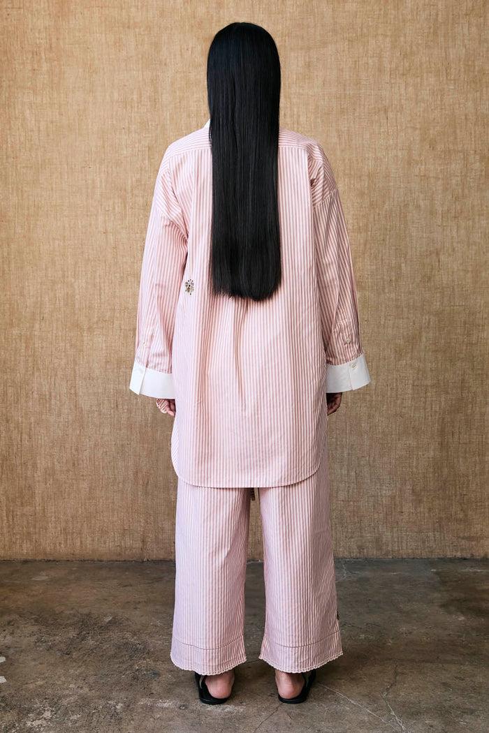 Chan Luu Lita Blouse Pink Stripe RTW