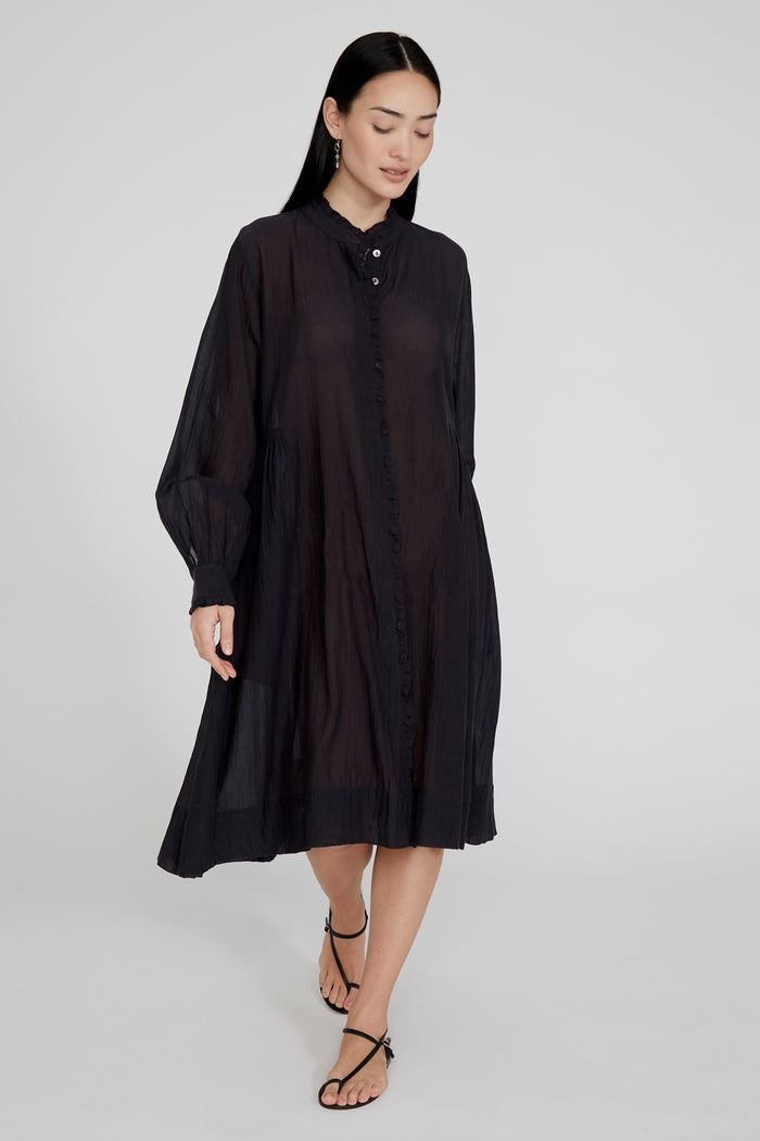 Chan Luu Lorelei Dress Caviar RTW