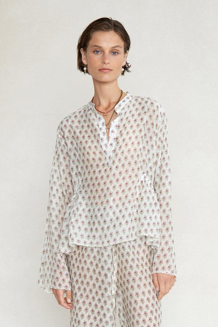 chan luu Maisie Blouse White RTW