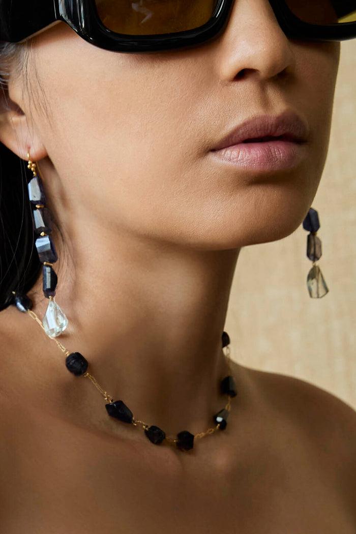 Chan Luu Maris Drop Earring Iolite Earrings
