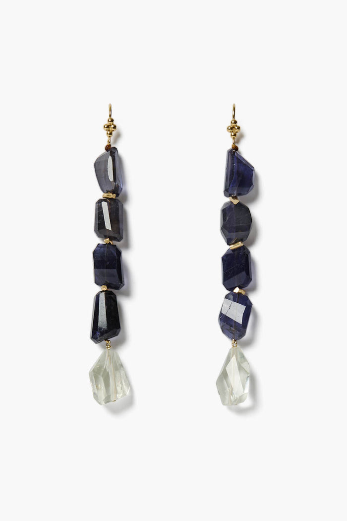 chan luu Maris Drop Earring Iolite Earrings