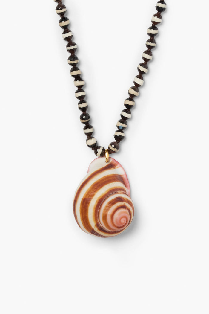 chan luu Mollusk Necklace Black Agate Necklaces