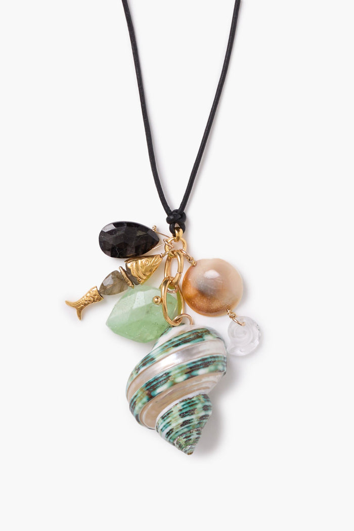 chan luu Morgan Charm Necklace Multi Necklaces