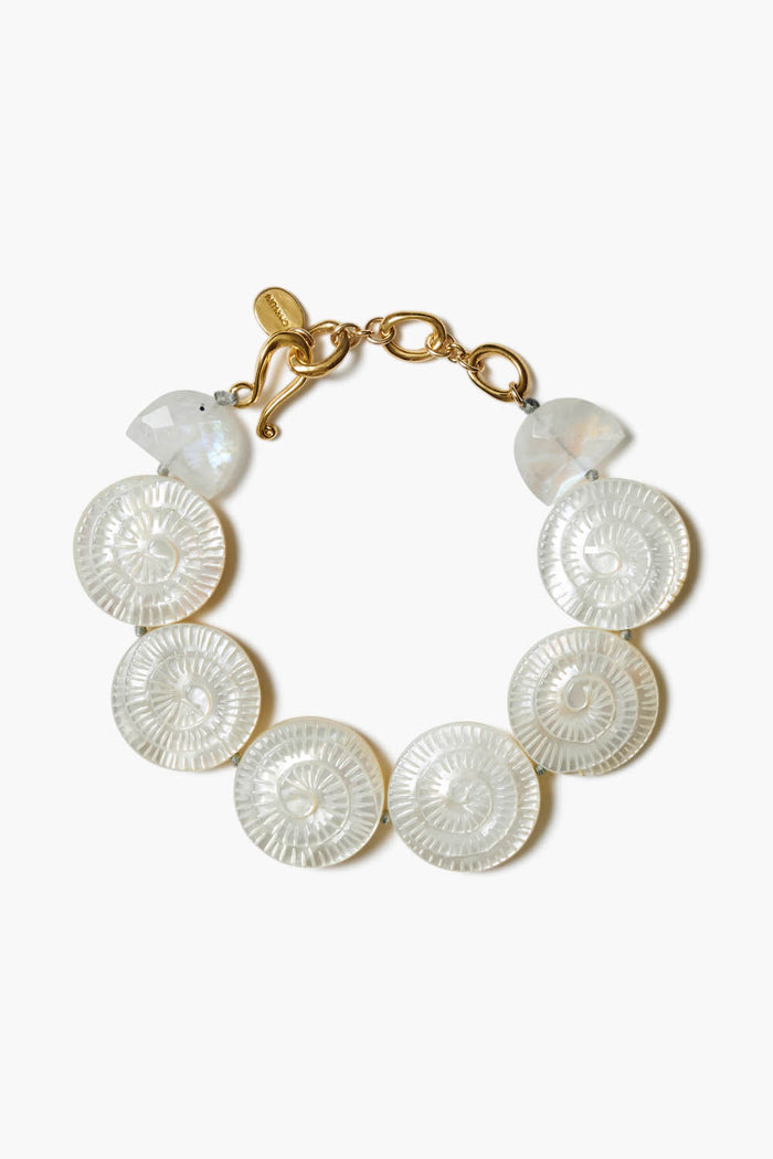 chan luu Nautilus Bracelet White MOP Bracelets