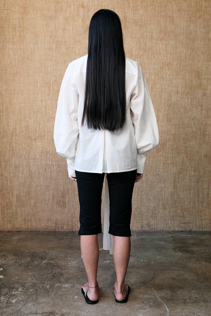 Chan Luu Nicola Scarf Blouse Natural RTW