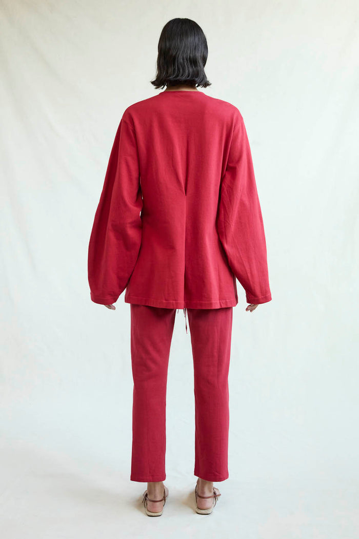 Chan Luu Nisha Cardigan Red RTW