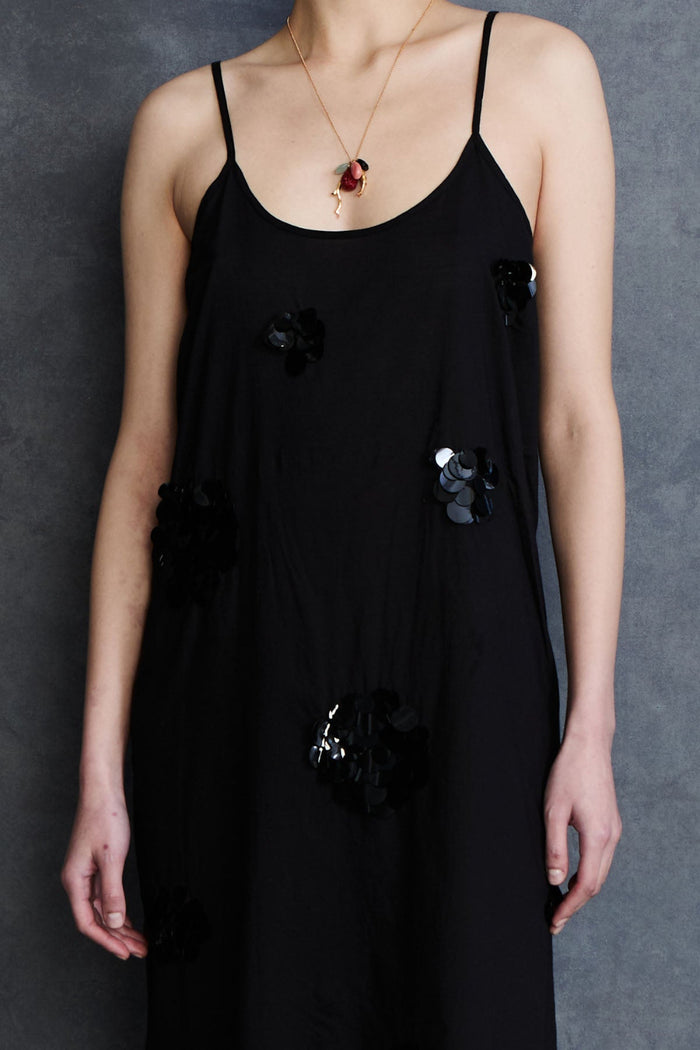 Chan Luu Orb Slip Dress Black RTW