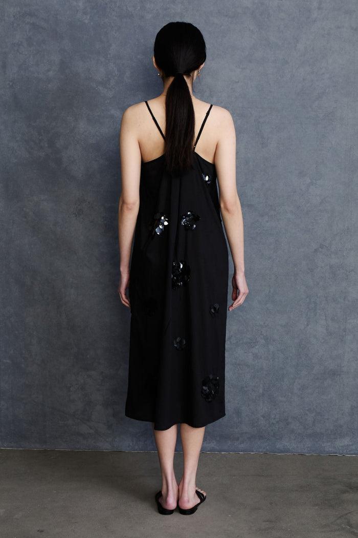Chan Luu Orb Slip Dress Black RTW