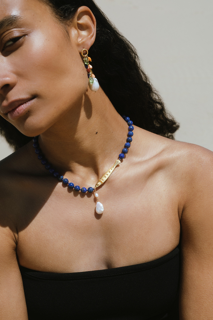Chan Luu Ospina Necklace Lapis Necklaces