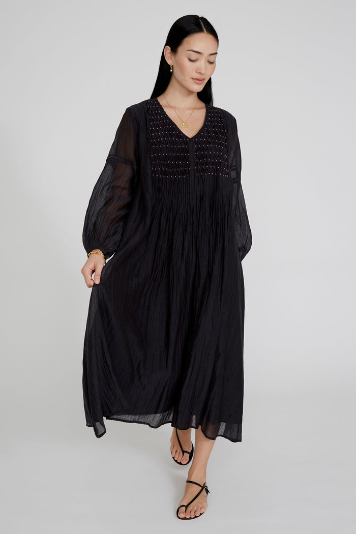 Chan Luu Pamela Dress Caviar RTW