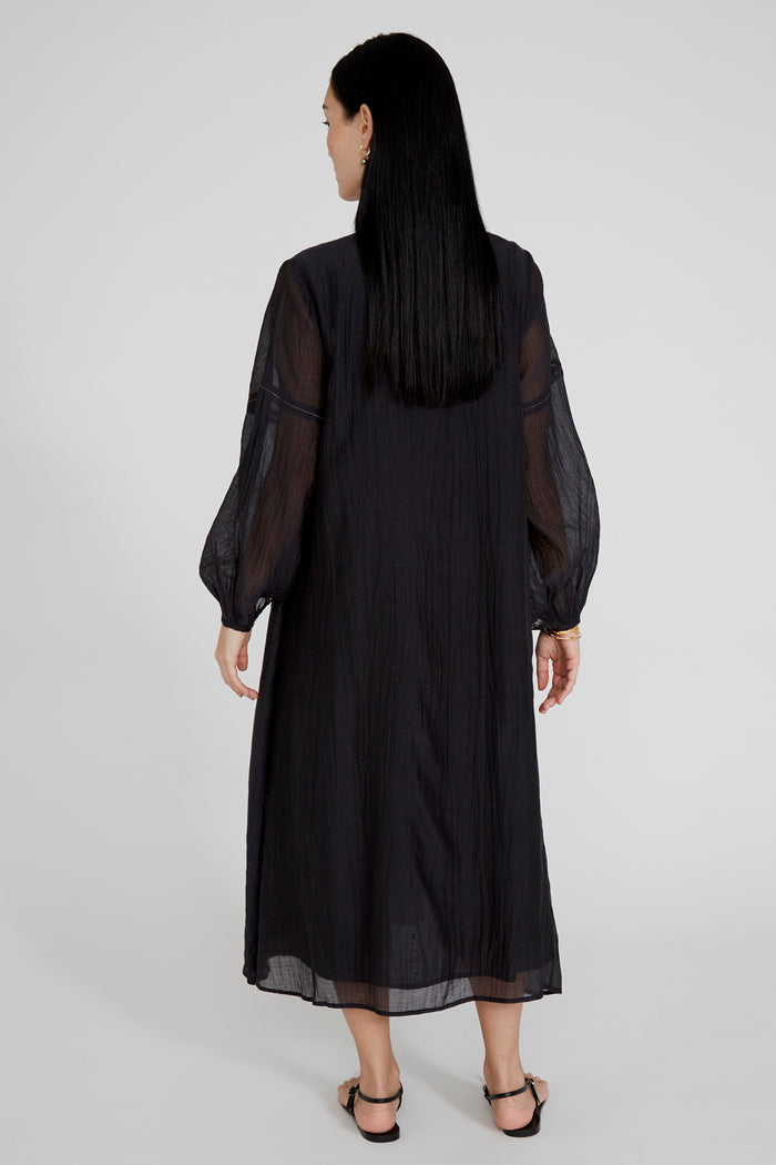 Chan Luu Pamela Dress Caviar RTW