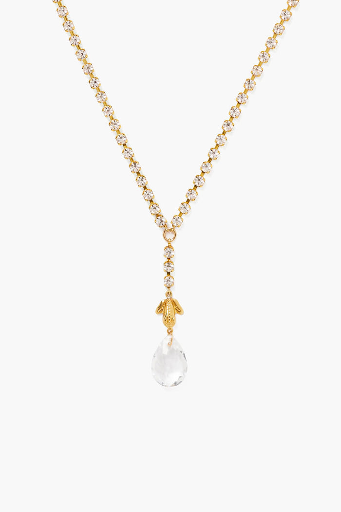 chan luu Pippa Drop Necklace Crystal Necklaces