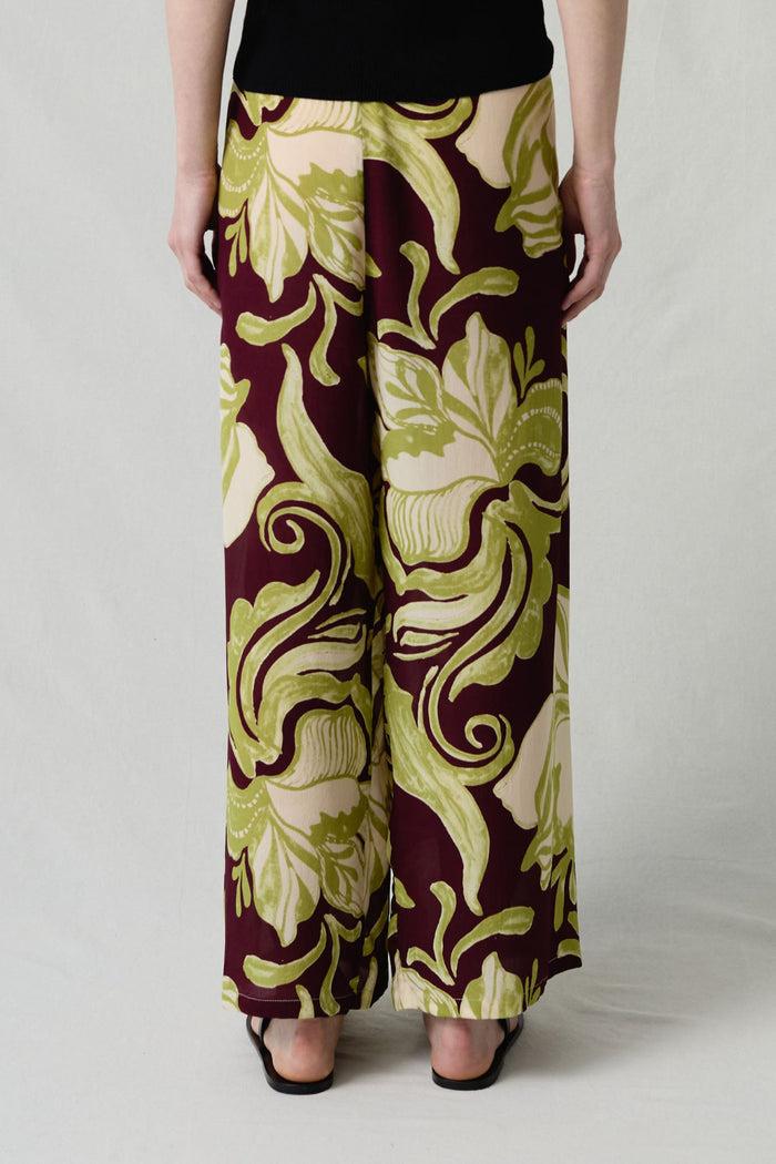 Chan Luu Ramona Silk Pant Hibiscus RTW