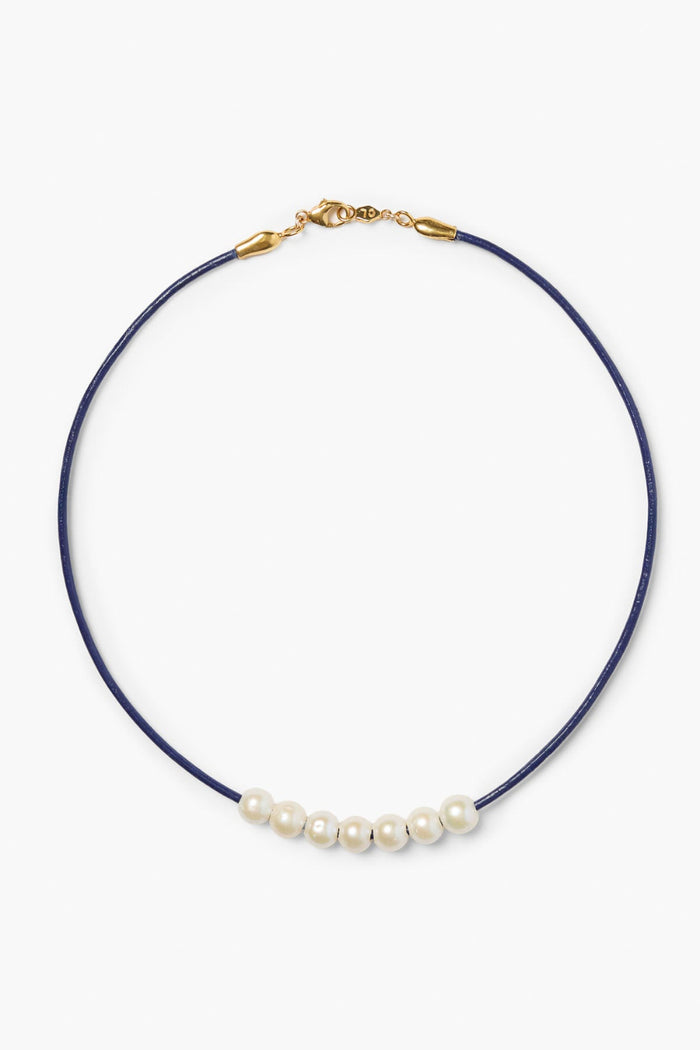 chan luu River Necklace Royal Blue Necklaces