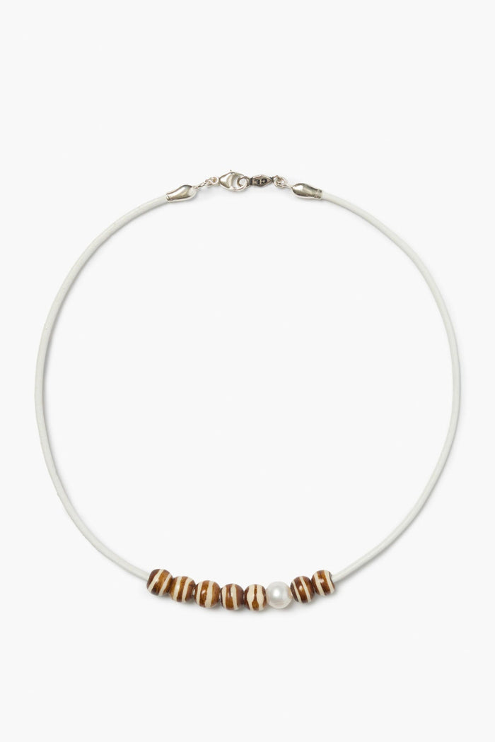 chan luu River Necklace White Necklaces