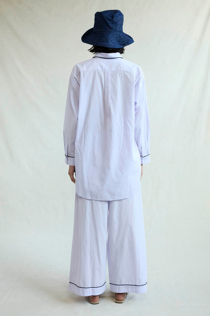 Chan Luu Robin Poplin Set Lilac RTW