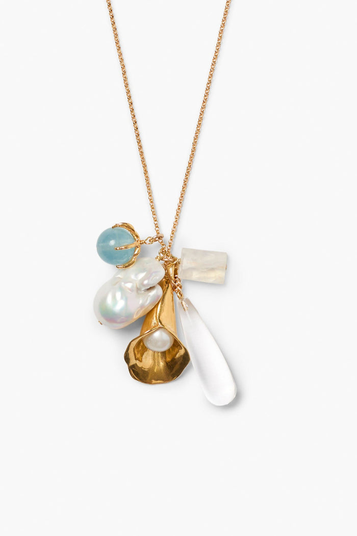 chan luu Rowena Charm Necklace Multi Necklaces