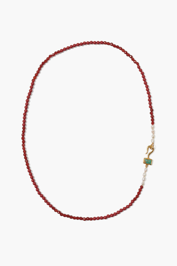 chan luu Santos Necklace Carnelian Mix Necklaces
