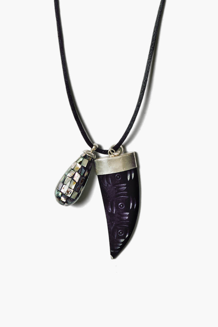 chan luu Sherri Necklace Black Mix Necklaces