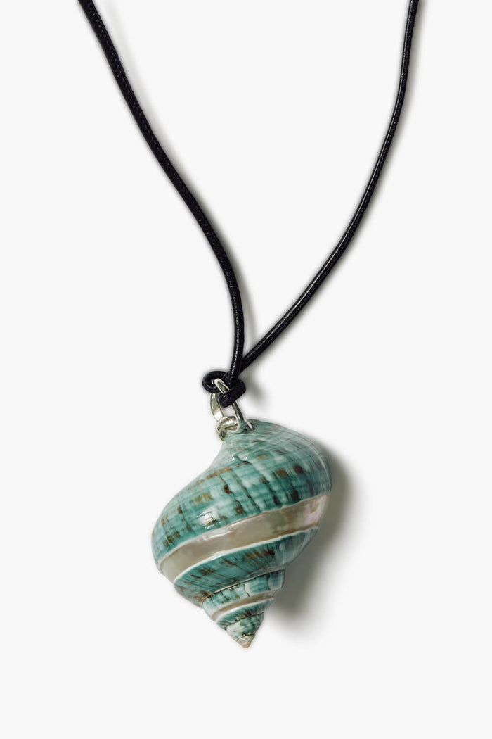 chan luu Shore Cord Necklace Seafoam Necklaces