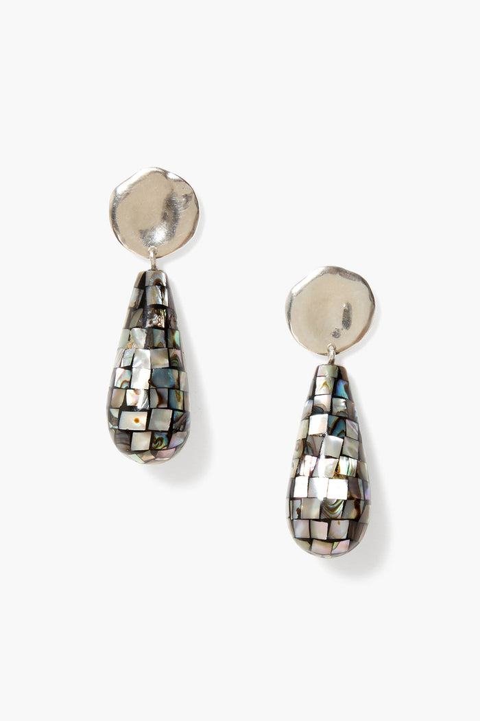 chan luu Siren Drop Earrings Abalone Earrings