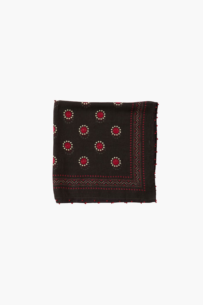 chan luu Sundial Dot Bandana Black Accessories