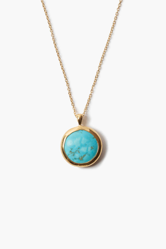 chan luu Turquoise Sardinia Necklace Necklaces