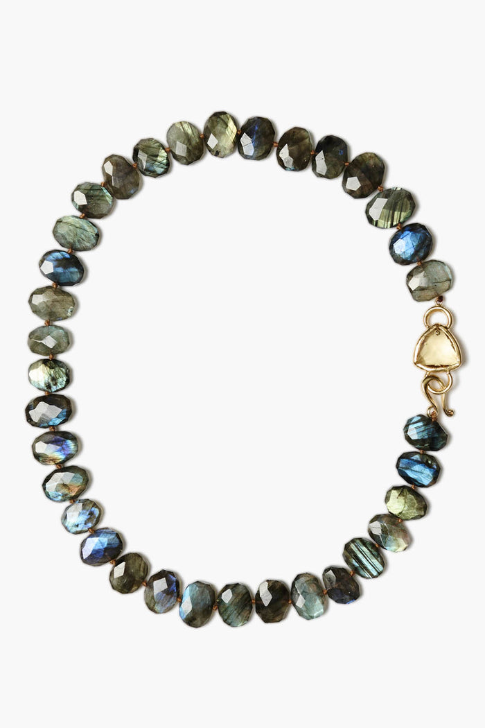 chan luu Ursula Necklace Labradorite Necklaces