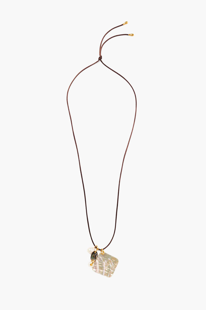 Chan Luu Venice Necklace Brown Mix Necklaces