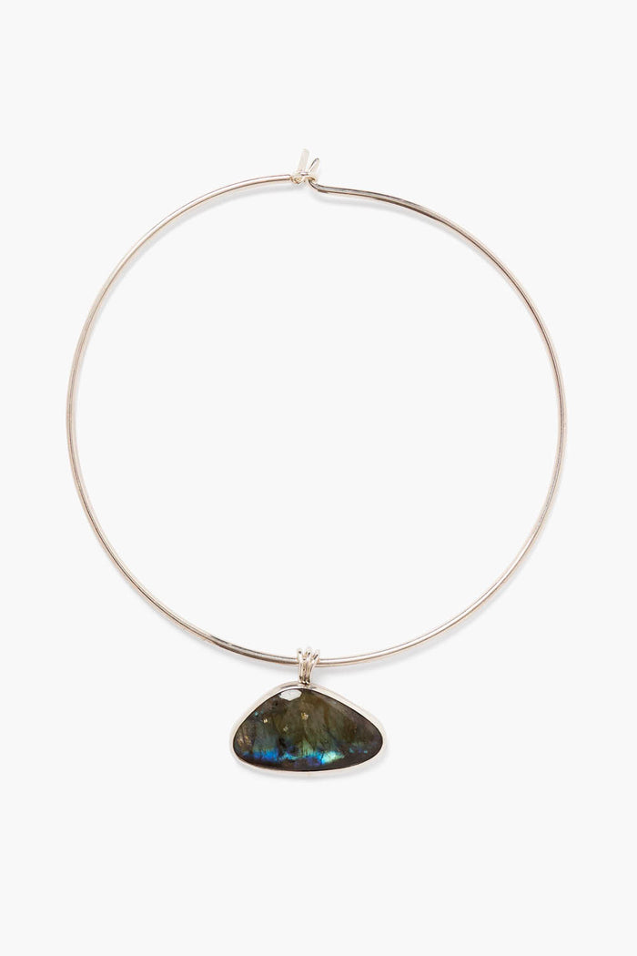 chan luu Yasmine Collar Necklace Silver Necklaces
