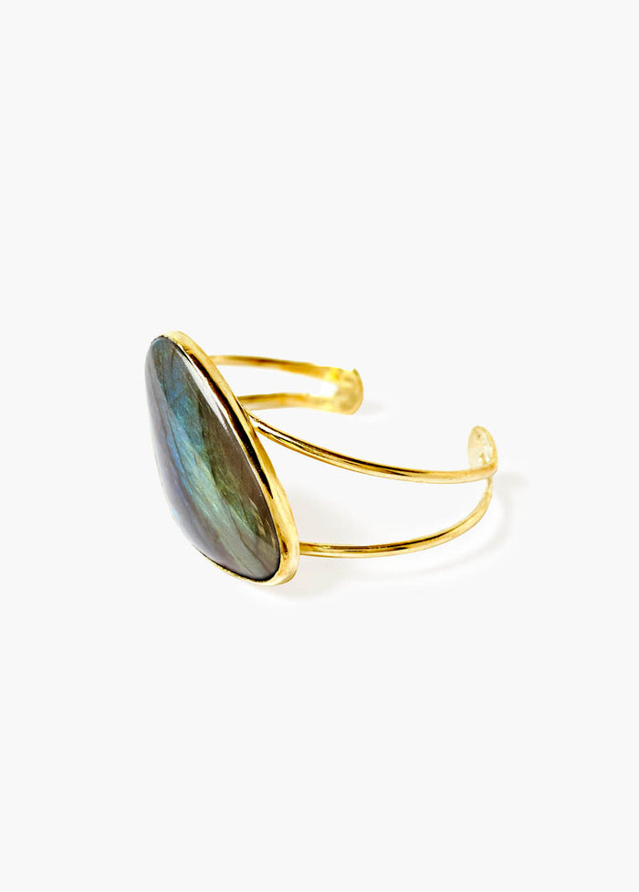 Chan Luu Yasmine Cuff Gold Bracelets