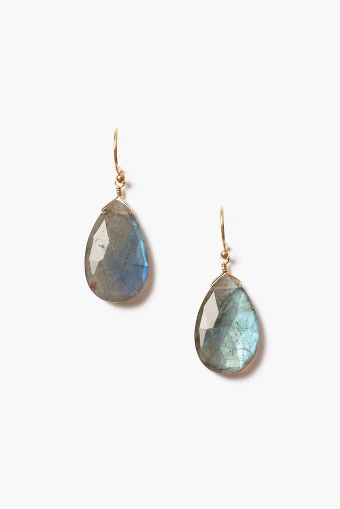 chan luu Yasmine Earrings Labradorite Earrings