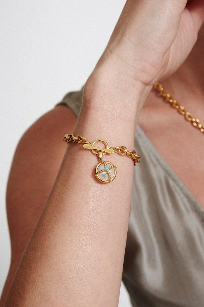 Chan Luu Charlotte Bracelet White Pearl Mix Bracelets