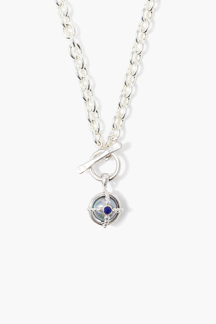 chan luu Charlotte Necklace Grey Pearl Mix Necklaces