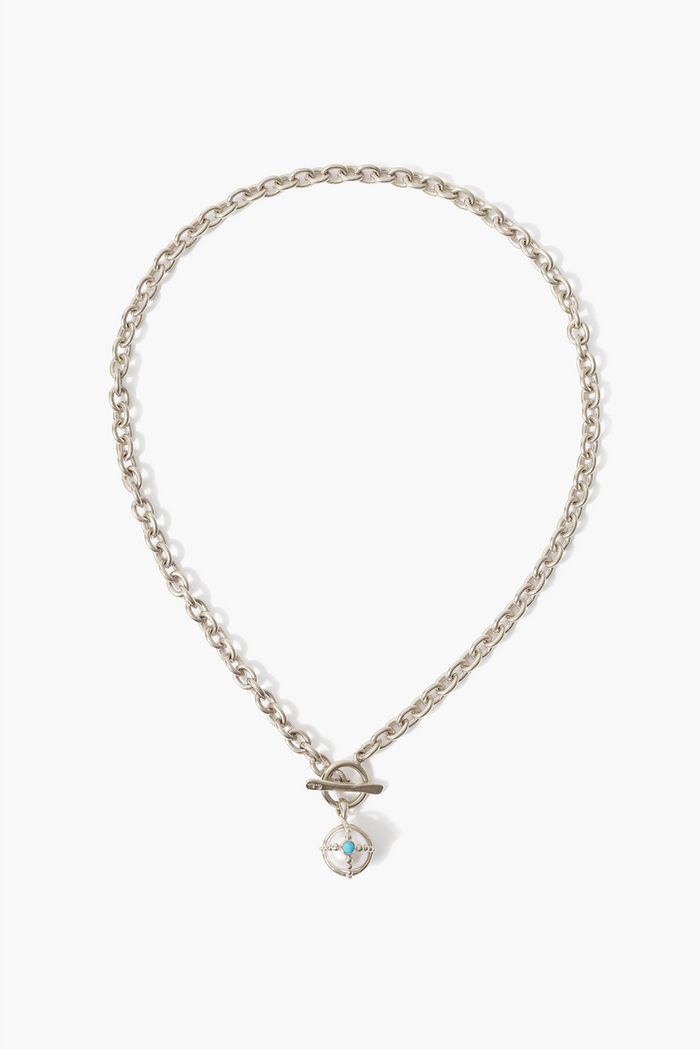 Chan Luu Charlotte Necklace White Pearl Mix Silver Necklaces