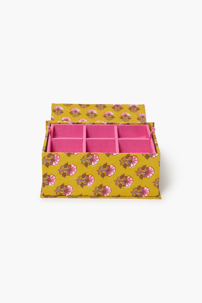 Chan Luu Classic Jewelry Box Mustard Gold Jewelry Organizers