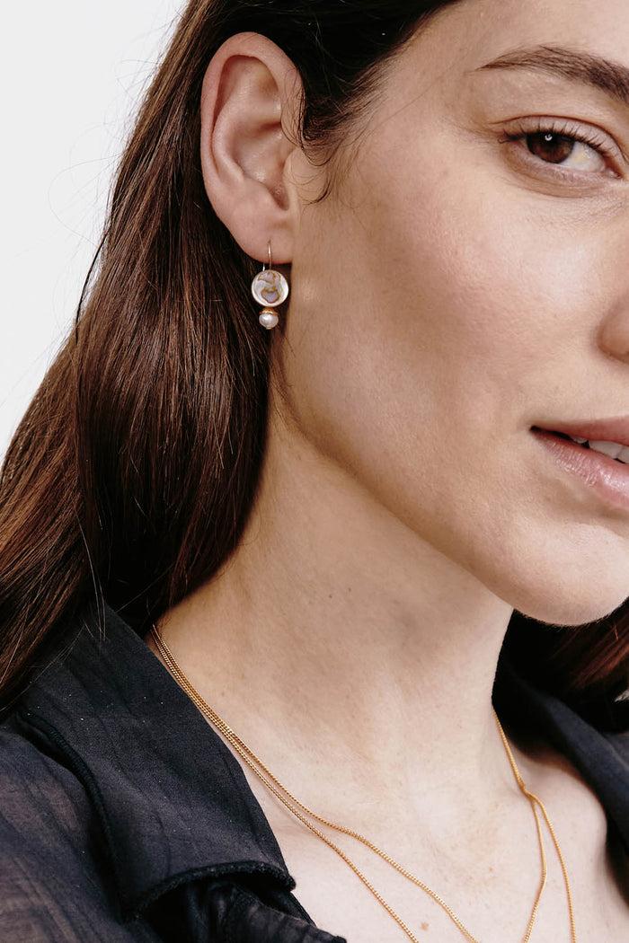 Chan Luu Damaris Earrings Petite Abalone Mix Earrings