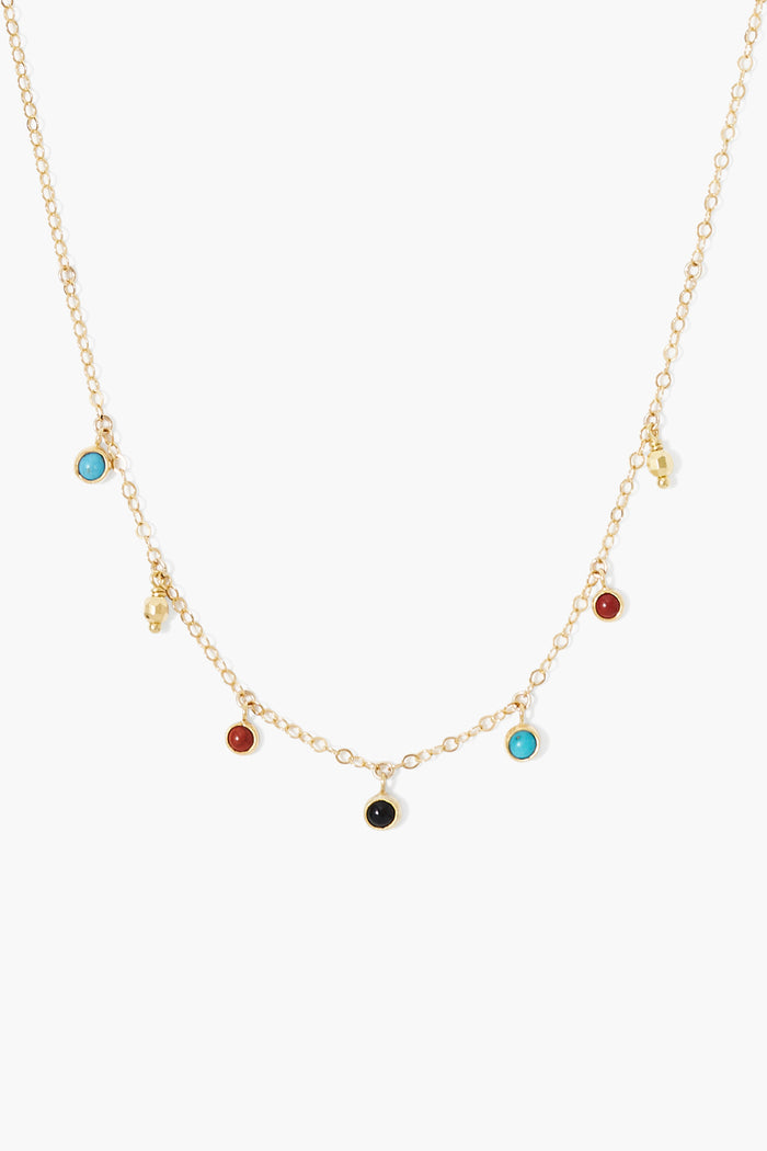 chan luu Delilah Charm Necklace Multi Mix Necklaces