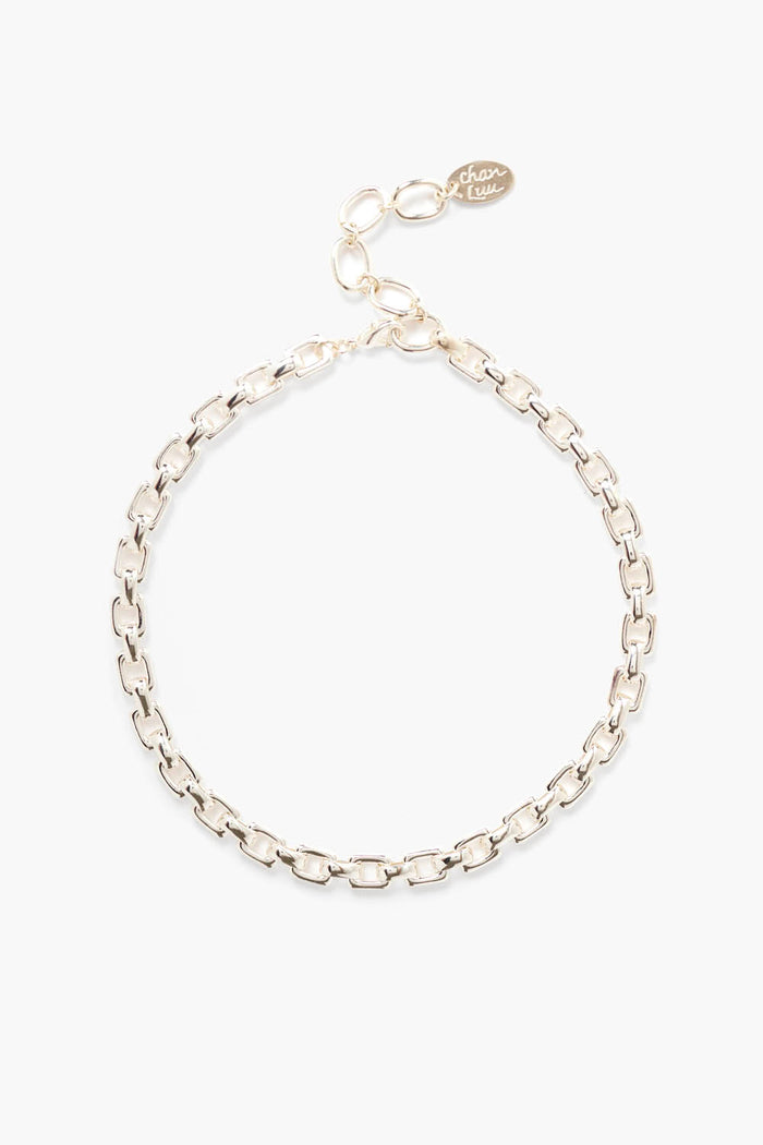 chan luu Ellis Chain Link Necklace Silver Necklaces