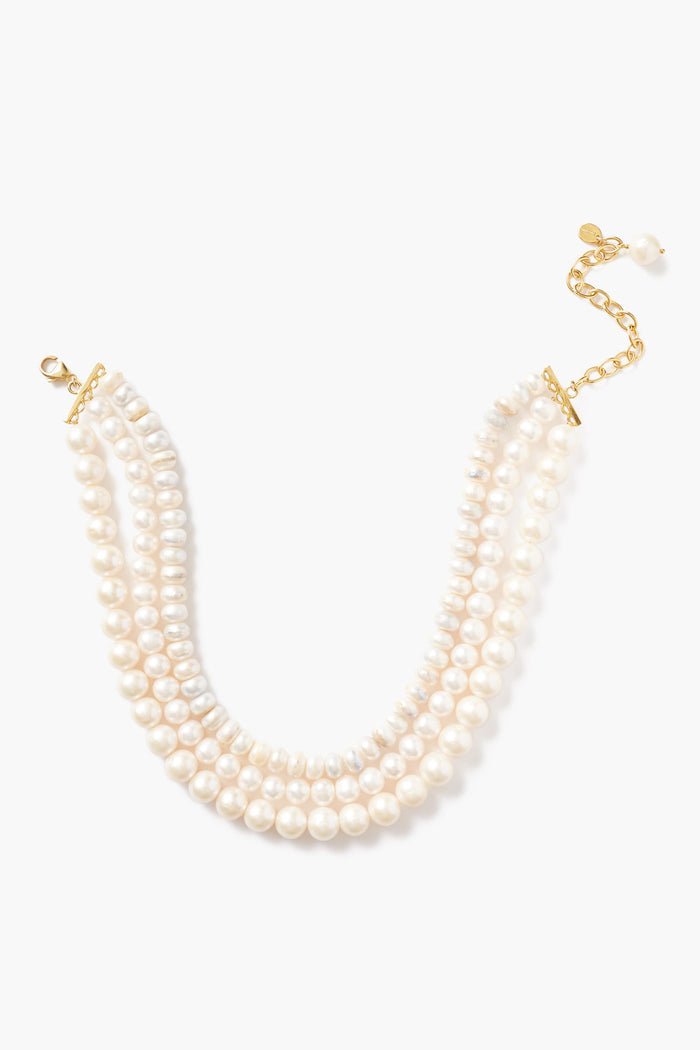 chan luu Freshwater Pearl Collar Necklace Necklaces