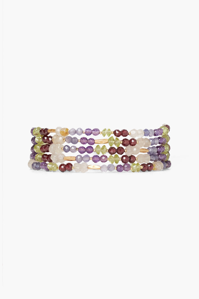 chan luu Indio Naked Wrap Bracelet Multi Mix Bracelets