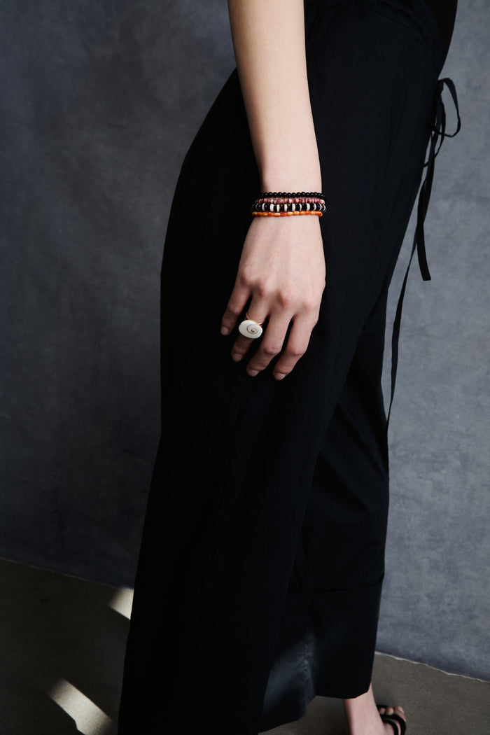 Chan Luu Montego Naked Wrap Bracelet Gold Multi Bracelets