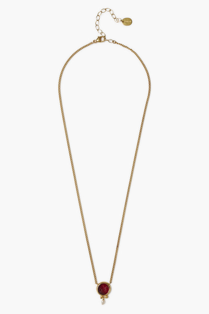 Chan Luu Pegasus Intaglio Necklace Carnelian Necklaces