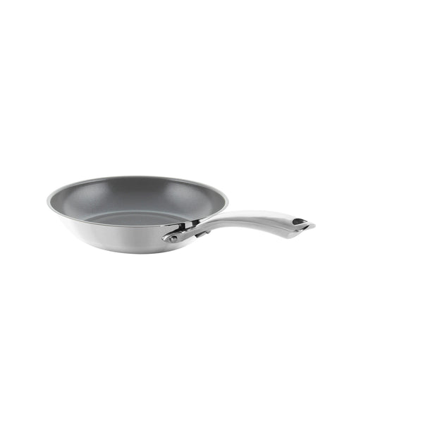 chantal 3.Clad Fry pan Ceramic Coated Tri-ply Polished (8 In.)