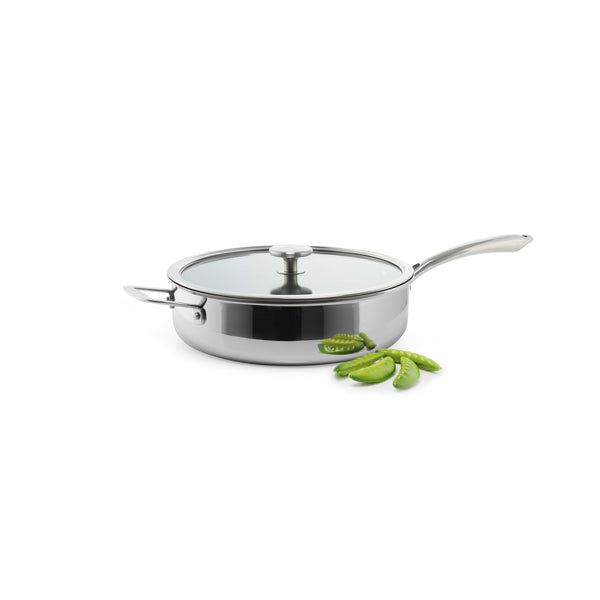 Chantal 3.Clad Saute Ceramic Coated Tri-ply Polished (5 Qt.)