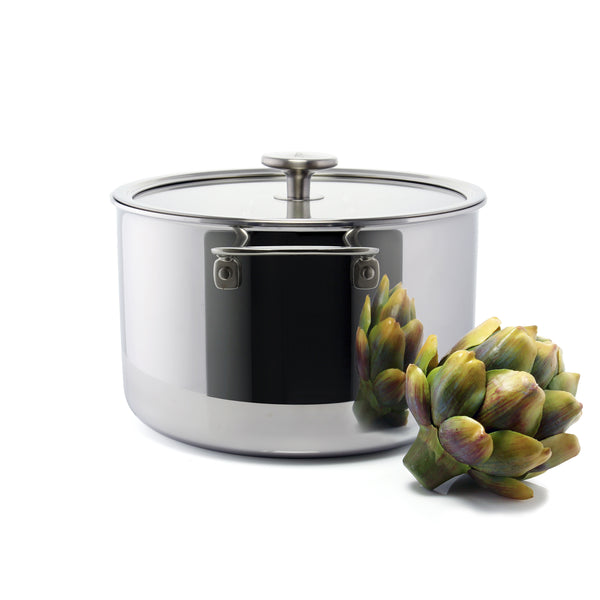 Chantal 3.Clad Stockpot Tri-ply Polished (7 Qt.)