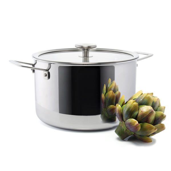 Chantal 3.Clad Stockpot Tri-ply Polished (7 Qt.)