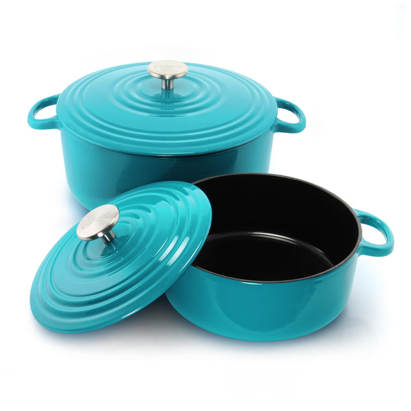 Chantal Cast Iron Dutch Oven Set (3 & 7 Qt.)