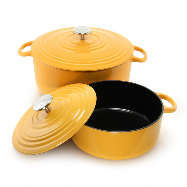 chantal Cast Iron Dutch Oven Set (3 & 7 Qt.)