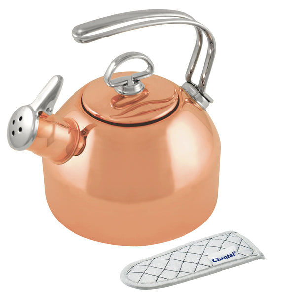 chantal Copper Classic Teakettle (1.8 Qt.)